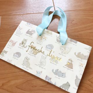 フランシュリッペ(franche lippee)のfranche lippee ねこ図鑑 ミニ ショッパー ショップバッグ 猫(ショップ袋)