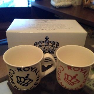 ロイヤルコペンハーゲン(ROYAL COPENHAGEN)のロイヤルコペンハーゲン♥︎ペアカップ(その他)