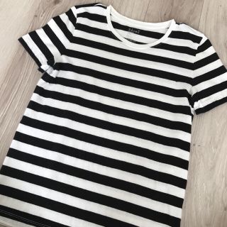 ムジルシリョウヒン(MUJI (無印良品))のまことこさん専用☆無印良品 ボーダーTシャツ(Tシャツ(半袖/袖なし))