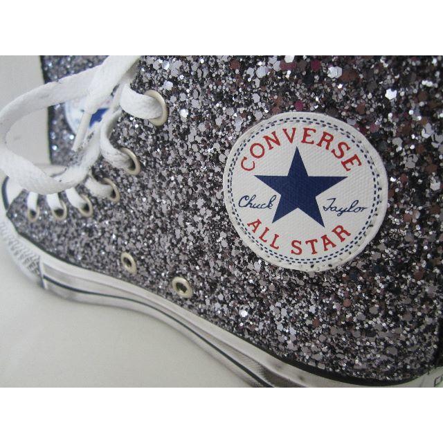 CONVERSE(コンバース)の大人気CONVERSE!!! グリッターラメ×スタッズ付き ハイカットスニーカ― レディースの靴/シューズ(スニーカー)の商品写真