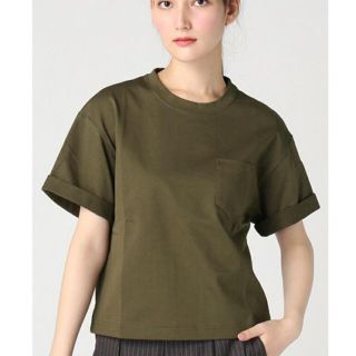 スローブイエナ(SLOBE IENA)の値下げしました★イエナスローブ ポケットTシャツ(カットソー(半袖/袖なし))