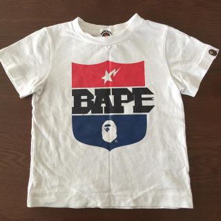 アベイシングエイプ(A BATHING APE)のbape kidsサイズ100㎝(Tシャツ/カットソー)