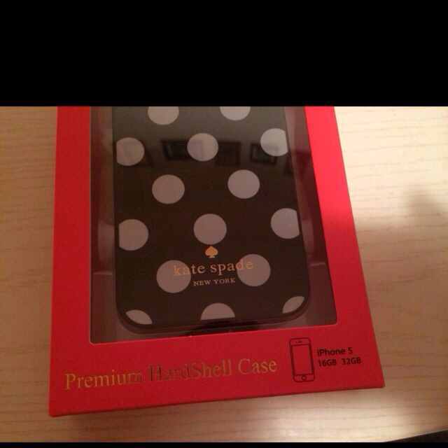 kate spade new york(ケイトスペードニューヨーク)のiPhone5/5S カバー スマホ/家電/カメラのスマホアクセサリー(モバイルケース/カバー)の商品写真