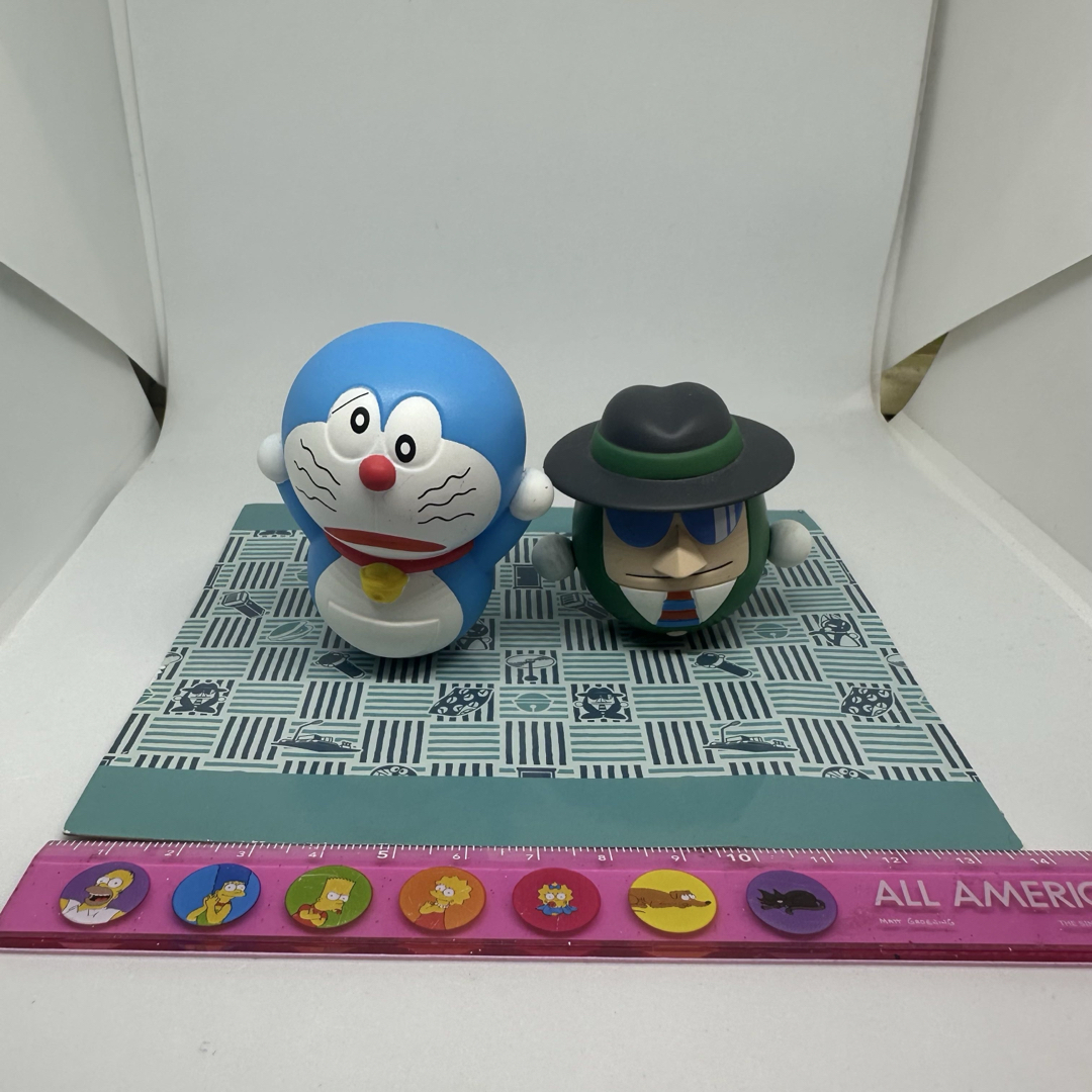 ドラえもん(ドラエモン)のドラえもん 起き上がり小法師 セット ころばし屋 エンスカイ エンタメ/ホビーのおもちゃ/ぬいぐるみ(キャラクターグッズ)の商品写真