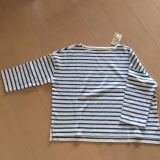 ムジルシリョウヒン(MUJI (無印良品))の新品 タグ付き 無印良品 今季 ドロップショルダーTシャツ(Tシャツ(長袖/七分))