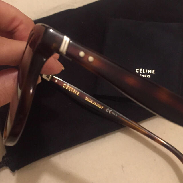 celine - ミランダカー愛用 CELINE サングラス 定価4万 Thin Mary の