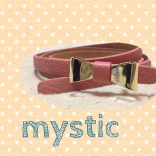 ミスティック(mystic)のmystic リボンベルト(ベルト)