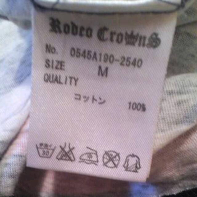 RODEO CROWNS(ロデオクラウンズ)のロデオ ボーダーTシャツ レディースのトップス(Tシャツ(半袖/袖なし))の商品写真