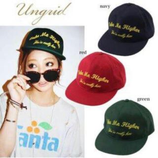 アングリッド(Ungrid)の美品♡ungrid キャップ (キャップ)