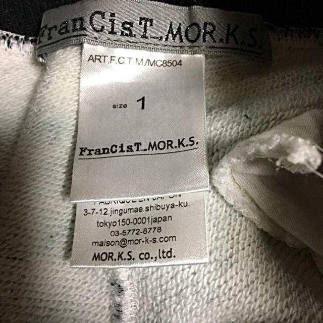 FranCisT_MOR.K.S.(フランシストモークス)のフランシストモークス メンズのパンツ(その他)の商品写真