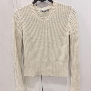 アレキサンダーワン(Alexander Wang)のアレキサンダーワン ホワイト ニット(ニット/セーター)