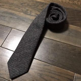 Mattabisch ネクタイ グレー ストライプ マタビシ ウール(ネクタイ)