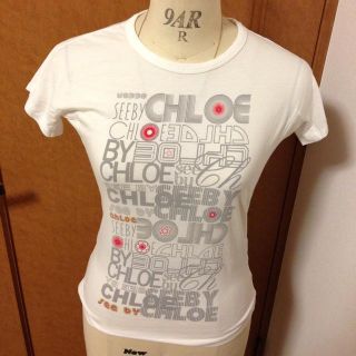 クロエ(Chloe)のCHLOE☆白Tシャツ(Tシャツ(半袖/袖なし))