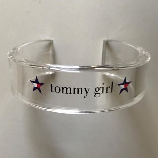 トミーガール(tommy girl)の【美品】tommy girl☆クリアバングル(ブレスレット/バングル)