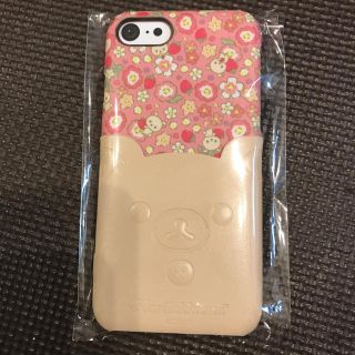 サンエックス(サンエックス)のiPhone7ケース サンエックス ハードケース ポケット付き コリラックマ(iPhoneケース)