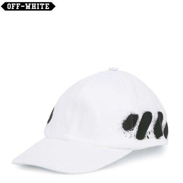 OFF-WHITE(オフホワイト)のOFF-WHITEオフホワイト スプレー　キャップ メンズの帽子(キャップ)の商品写真