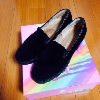 ジェフリーキャンベル(JEFFREY CAMPBELL)の値下げ可♡ジェフリーヒールローファー(ローファー/革靴)