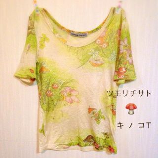 ツモリチサト(TSUMORI CHISATO)のツモリチサト🍄キノコカットソー🍄(カットソー(長袖/七分))