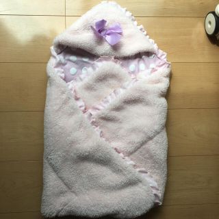 キティダッフィー様専用 スイートガール おくるみ アフガン(おくるみ/ブランケット)