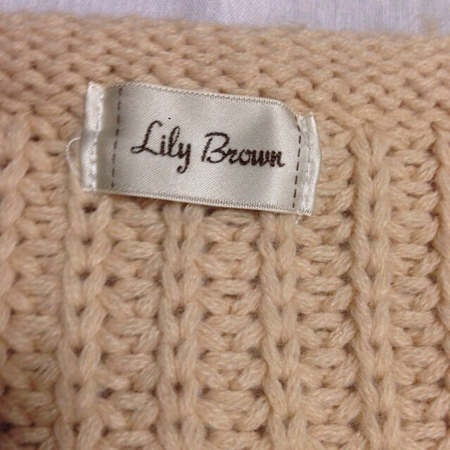 Lily Brown(リリーブラウン)のLily Brown ニット レディースのトップス(ニット/セーター)の商品写真