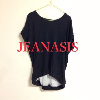 ジーナシス(JEANASIS)のジーナシス 美品半袖カットソー(Tシャツ(半袖/袖なし))