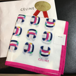 セリーヌ(celine)の期間限定出品 早い者勝ち CELINE セリーヌ スカーフ(バンダナ/スカーフ)