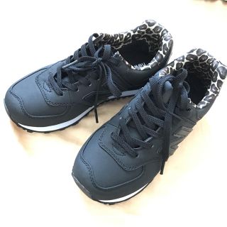 ニューバランス(New Balance)の梨花着用♡newbalance 574 ブラック 新品未使用(スニーカー)