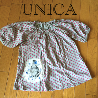 ユニカ(UNICA)のUNICA /チュニック/女の子/ワンピース/サイズ105-115cm(Tシャツ/カットソー)
