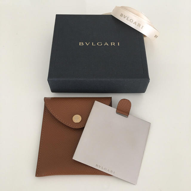 BVLGARI(ブルガリ)の★非売品★ BVLGARI ブルガリ ノベルティ ミラー ケース レディースのファッション小物(その他)の商品写真