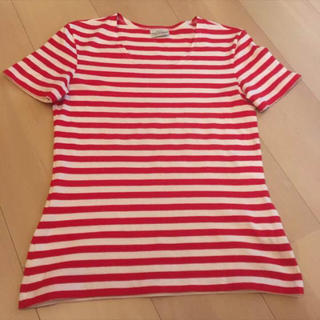 マリメッコ(marimekko)のマリメッコ ボーダーTシャツ 美品(Tシャツ(半袖/袖なし))