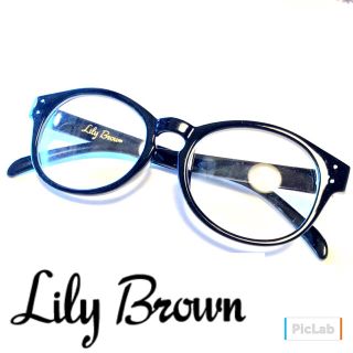 リリーブラウン(Lily Brown)のLily Brown★黒ぶちメガネ(サングラス/メガネ)