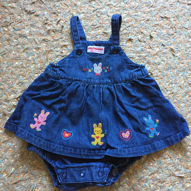 mikihouse(ミキハウス)のミキハウス ベビーワンピース キッズ/ベビー/マタニティのキッズ服女の子用(90cm~)(ワンピース)の商品写真