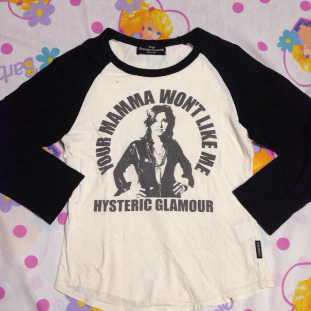 メンズHYSTERIC GLAMOUR ラグラン ロンＴ