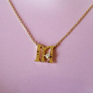 スタージュエリー(STAR JEWELRY)のスタージュエリー　イニシャルネックレス(ネックレス)