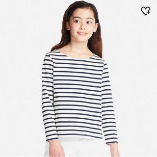 ユニクロ(UNIQLO)の✨美品✨UNIQLO ボーダーボートネックT(Tシャツ/カットソー)