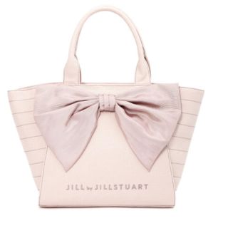 ジルバイジルスチュアート(JILL by JILLSTUART)の底値‼︎ジルバイジルスチュアートマッシブリボントート♡(トートバッグ)