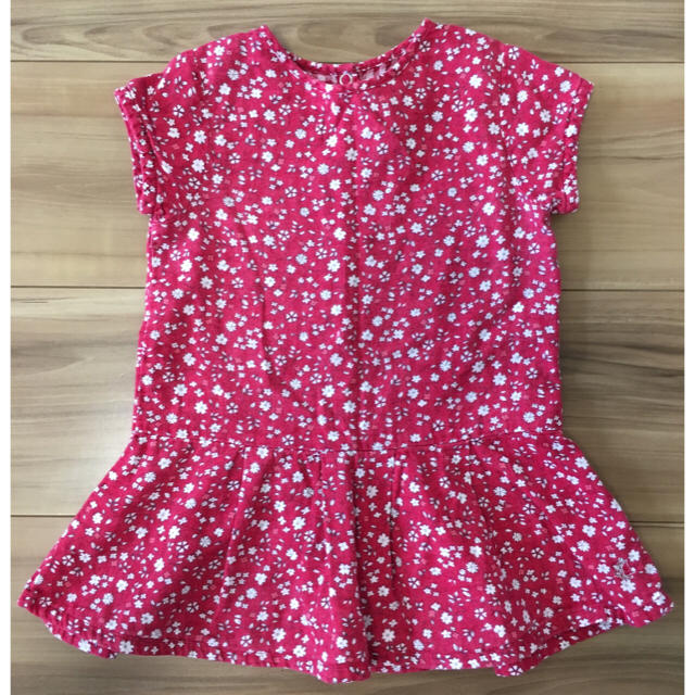 PETIT BATEAU(プチバトー)のプチバトー ワンピース 18m キッズ/ベビー/マタニティのベビー服(~85cm)(ワンピース)の商品写真