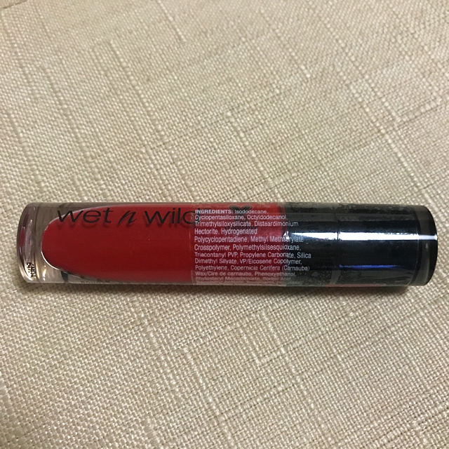 Sephora(セフォラ)の日本未発売 wet n wild 落ちないマットリップ レッド コスメ/美容のベースメイク/化粧品(口紅)の商品写真