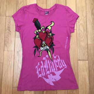 エドハーディー(Ed Hardy)のエドハーディ ピンクTシャツ(Tシャツ(半袖/袖なし))