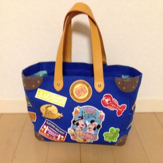 ディズニー(Disney)のスプリングヴォヤッジ♡ダッフィーバック☆(トートバッグ)