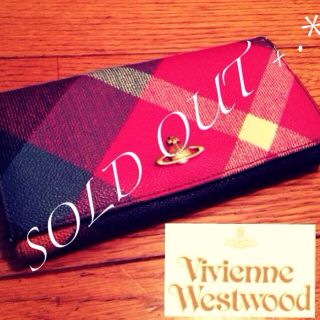 ヴィヴィアンウエストウッド(Vivienne Westwood)のVivienne♥︎定番チェック柄長財布(財布)