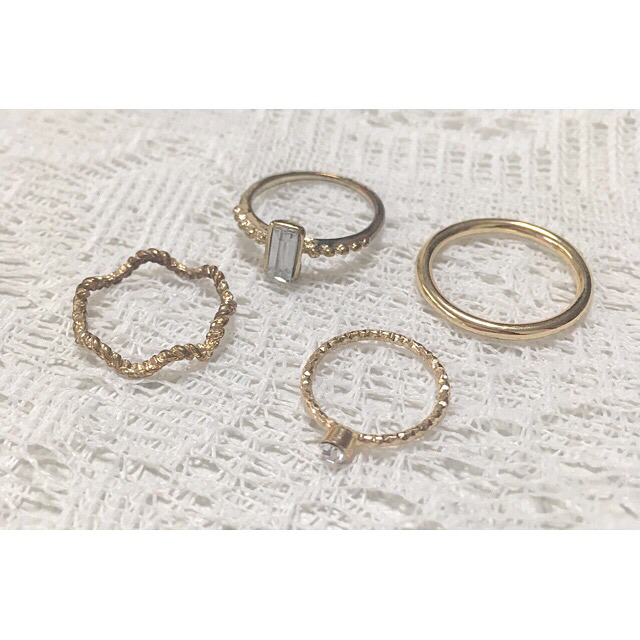 flower(フラワー)のvintage ring set 💍 レディースのアクセサリー(リング(指輪))の商品写真