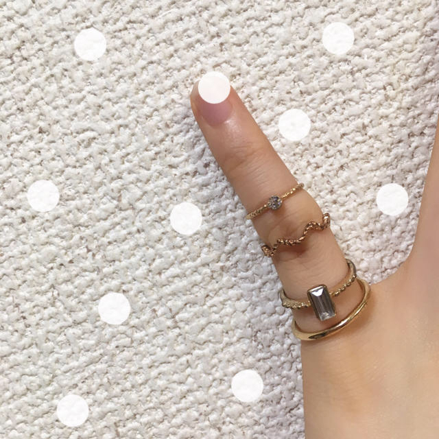 flower(フラワー)のvintage ring set 💍 レディースのアクセサリー(リング(指輪))の商品写真