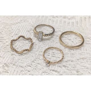 フラワー(flower)のvintage ring set 💍(リング(指輪))