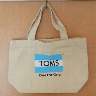 トムズ(TOMS)の【非売品】トムズ　ミニトートバッグ(トートバッグ)