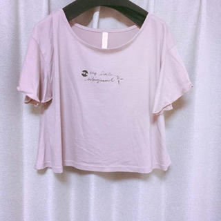 クレイミー(Crayme,)のCrayme, Tシャツ ポンポンつき(Tシャツ(半袖/袖なし))