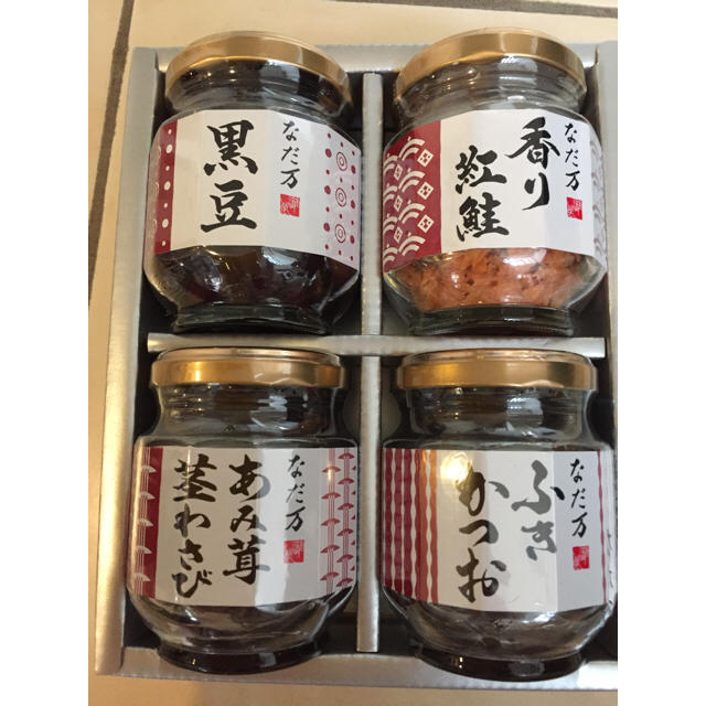 なだ万 料亭の味づくし 定価3780円 食品/飲料/酒の加工食品(缶詰/瓶詰)の商品写真