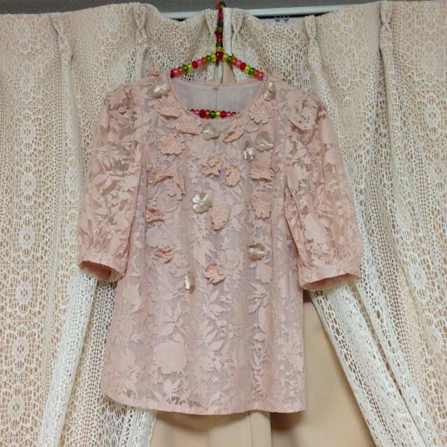 JILLSTUART - JILL フラワーモチーフブラウス