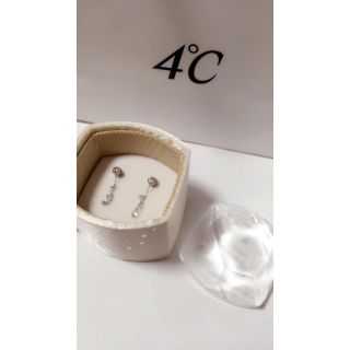 ヨンドシー(4℃)の良品♡4℃ピアス♡送料込み(ピアス)