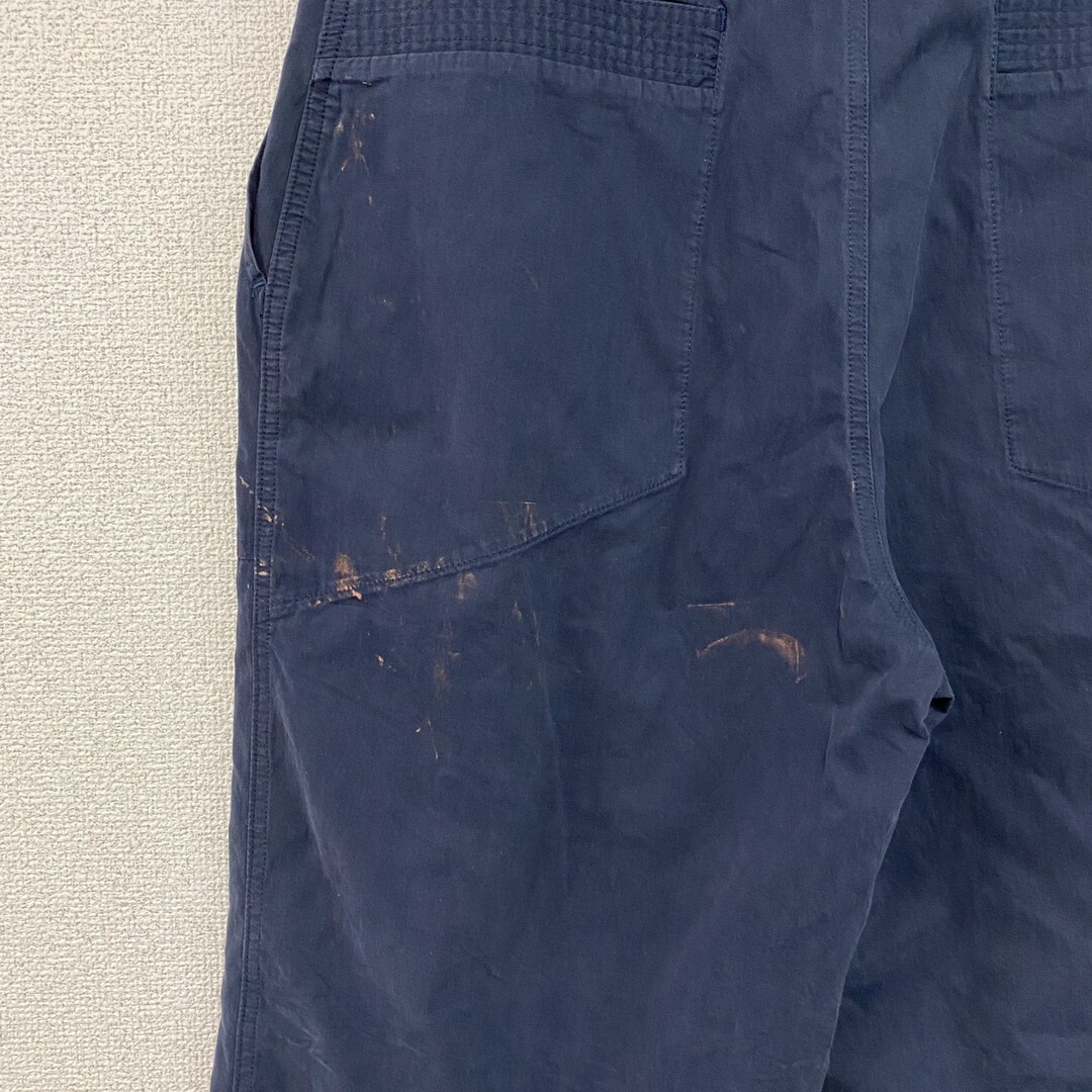 Reebok(リーボック)の古着 used　Reebok　リーボック　ワークパンツ　ジップフライ　紺　ネイビー　Lサイズ メンズのパンツ(その他)の商品写真